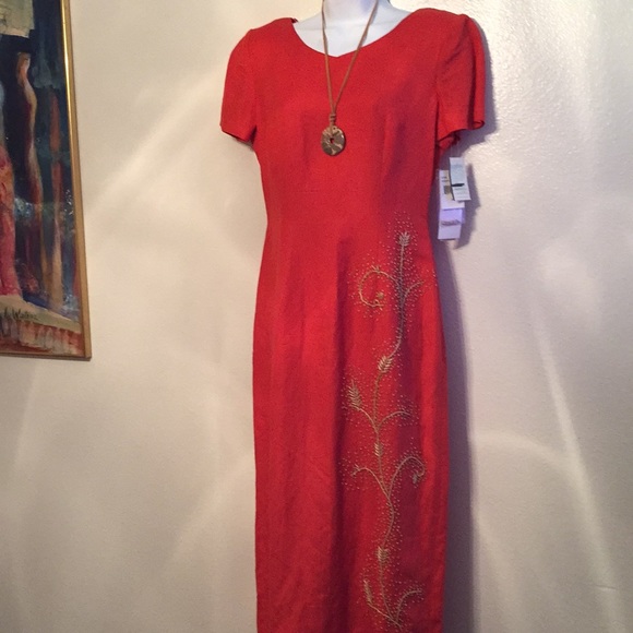 D Morgan NWT Linen/Rayon Dress❣️ - Picture 1 of 6